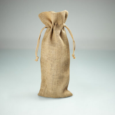 Biologiskt Nedbrytbara Jute Flaskpåsar 15x38cm